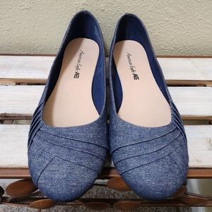 American Eagle Bree Denim Flats